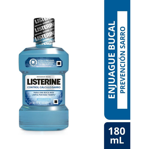 Listerine Enjuague Bucal Control Cálculo/sarro 180 Ml.