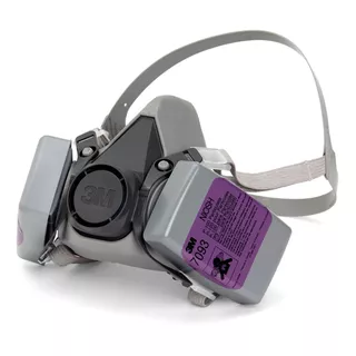 Respirador Careta 3m 6200 + Filtros 7093 P100