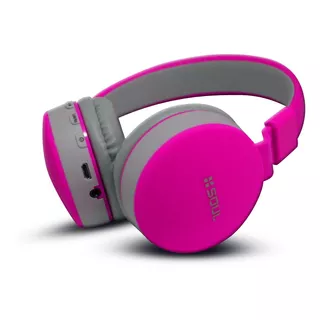 Auriculares Inalambricos Bluetooth Soul S600 Aur-bt881 - Rosa/gris