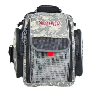 Bolsa Mochila Pesca Sumax Sm-1711 Iscas Carretilhas E