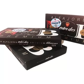Pack Alfajor Premium Entre Dos 3 Cajas De 6 Unidades