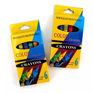 50 Cajas Crayolas Económicas Fiesta Piñatero Regalo 300pz