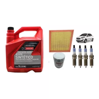 Kit Afinacion Ford Figo 2016 2017 2018 Sintetico