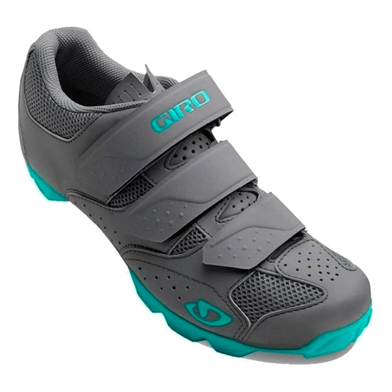 Zapatillas Ciclismo Bici Giro Riela R Gris/turquesa Mtb Dama