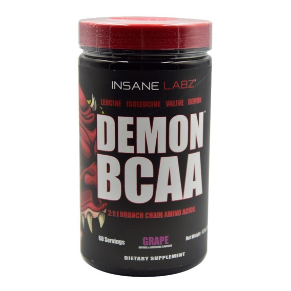 Aminoacidos Demon Bcaa Insane Labz 60 Servicios