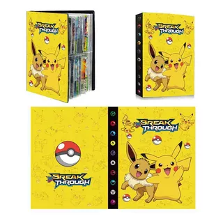 Album De Cartas Pokemon Pikachu Eevee