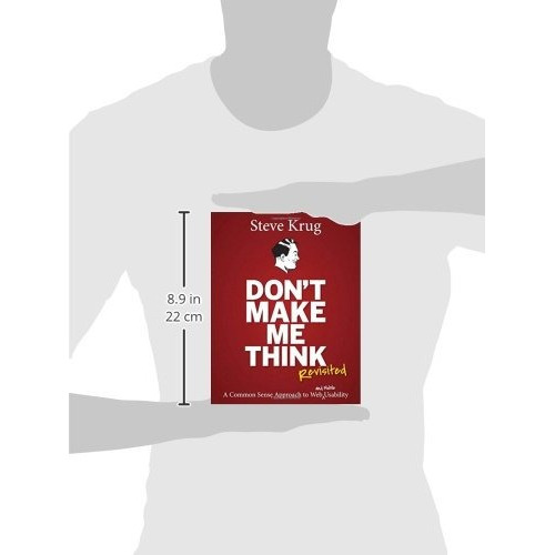 Don't Make Me Think, Revisited: A Common Sense Approach To, De Steve Krug. Editorial New Riders, Tapa Blanda En Inglés, 2014
