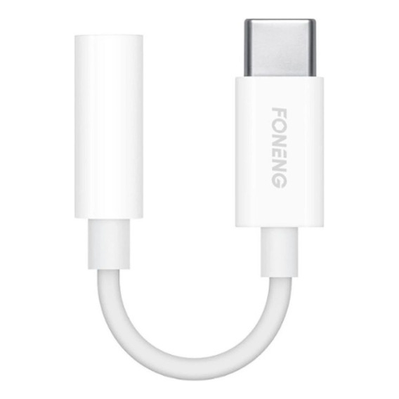 Adaptador Foneng USB-C a Jack 3.5 mm 10 cm