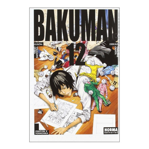 Bakuman No. 12: Bakuman No. 12, De Tsugumi Ohba. Serie Bakuman, Vol. 12. Editorial Norma Comics, Tapa Blanda, Edición 12 En Español, 2012
