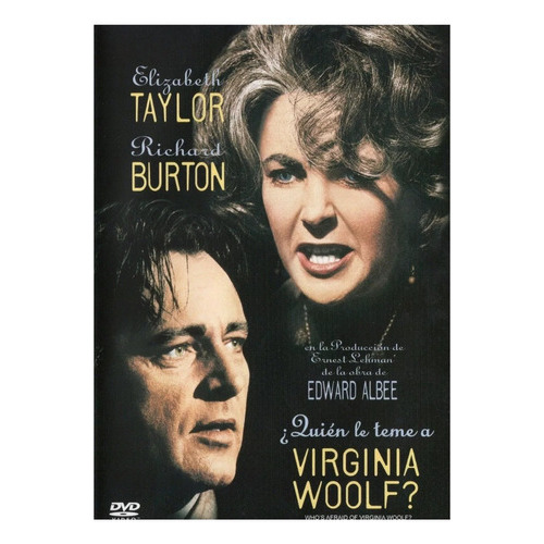 Quien Le Teme A Virginia Woolf Elizabeth Taylor Pelicula Dvd