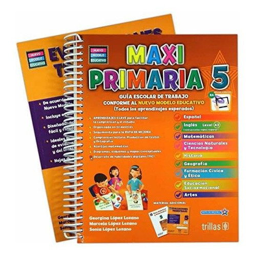 Maxi Primaria 5 Guía Escolar De Trabajo + Evaluación Trillas