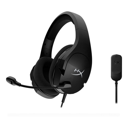 Audifonos Gamer Headset Cloud Stringer Core 7.1 Hyperx Color Negro