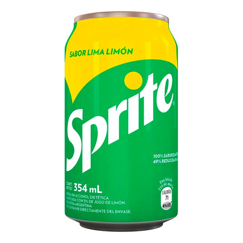 Gaseosa Sprite Lata X 354ml