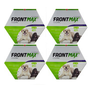 Coleira Antipulgas Frontmax Cães Acima De 4 Kg Kit 4 Unid Ve