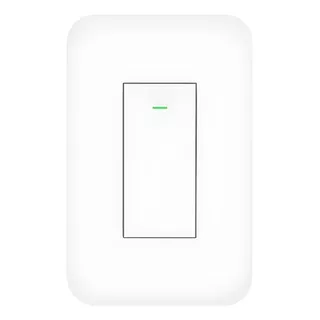 Interruptor De Parede Inteligente Wifi 1 Tecla Branco Agl