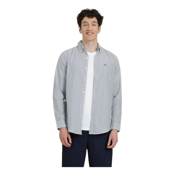 Camisa Hombre Woven Refined Long Sleeve Shirt Dockers®