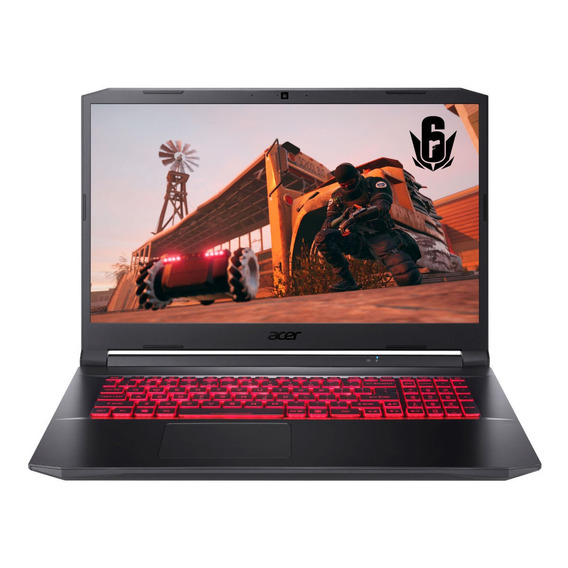 Notebook Acer Gamer 15'6+corei7 +12gb Ram+512 Ssd+rtx 3050ti Color Black