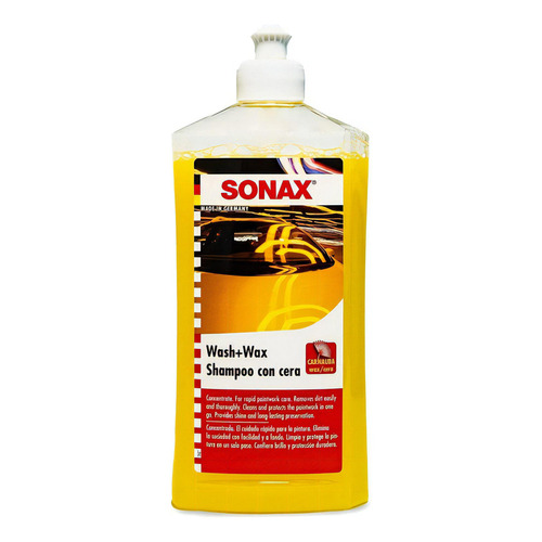 Shampoo Cera Carnauba, Concentrado Sonax 500 Ml 