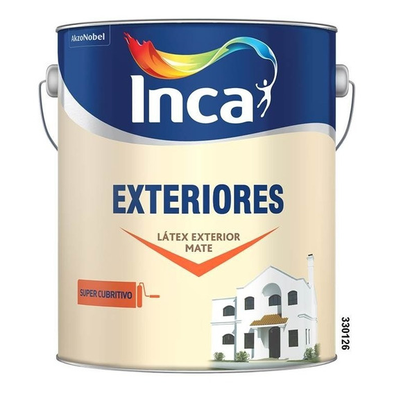 Pintura Para Exterior Inca Blanco 20 Lts.