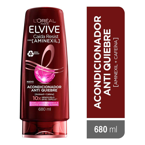  Acondicionador Elvive Aminexil Anticaída 680 ml