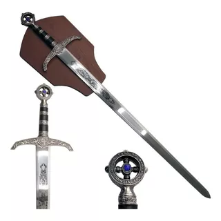 Espada Metal 1,22m Grande Medieval Robin Hood Templaria