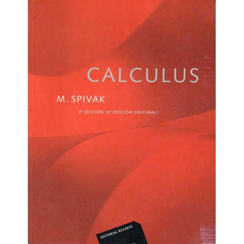 Libro: Calculus / Spivak / 3a Edición