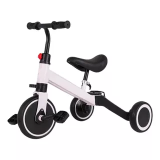 Bicicleta De Equilibrio Infantil 3 En 1 Con Pedales(blanco)