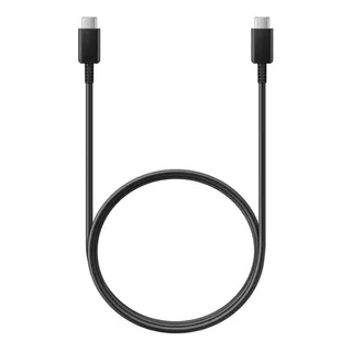 Cable Usb 2.0 Samsung Cable Usb-c To Usb-c Negro Con Entrada Usb Tipo C Salida Usb Tipo C