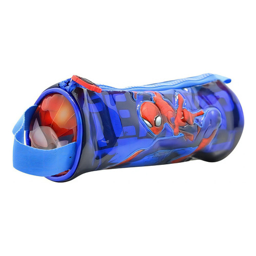 Cartuchera Escolar Tubo Spiderman Marvel