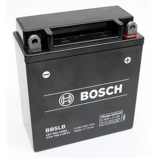 Bateria Moto Bosch 12v 5ah Bb5lb = Yb5lb Zanella Zb 110