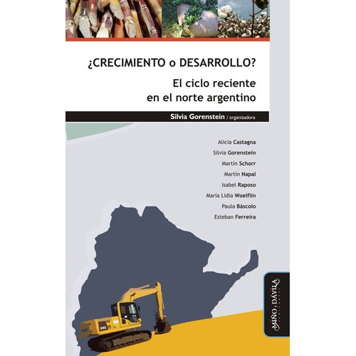 Crecimiento O Desarrollo? El Ciclo Reciente En El Norte Argentino, De Silvia Gorenstein (org.). Editorial Miño Y Dávila Editores, Tapa Blanda En Castellano