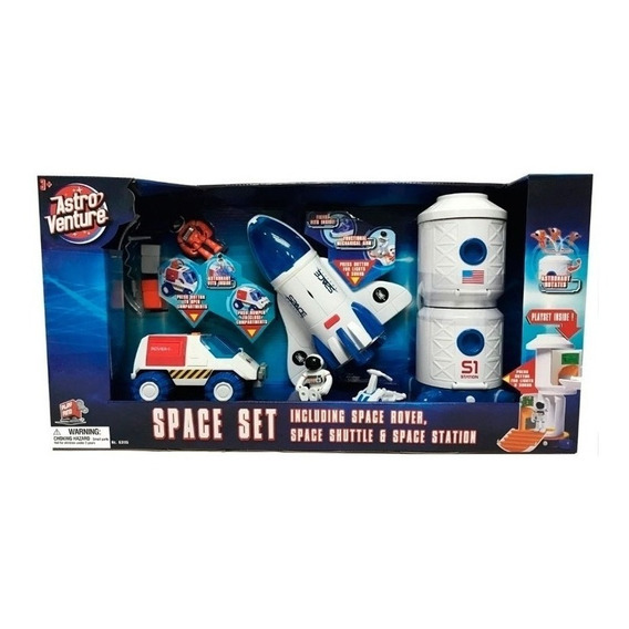 Playset Space Set 3 En 1 Espacial Astro Venture 63115