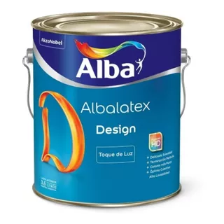  Alba Toque Sublime Albalatex Pintura Latex Interior 4l Color Blanco