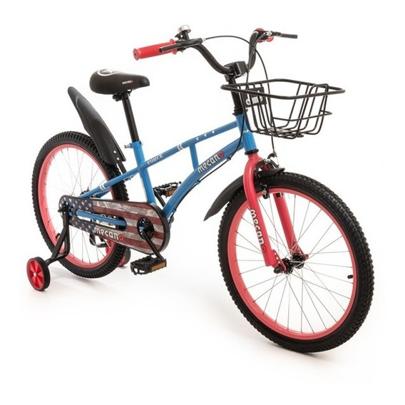 Bicicleta Infantil R12 Force Con Con Canasto Bocina Rueditas