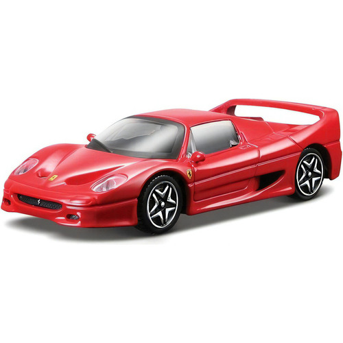  Ferrari  F50  1/43 Burago Metal Rosario Color Rojo