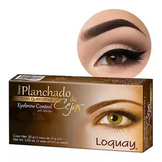 Combo 6 Planchados De Cejas Con Queratina Loquay