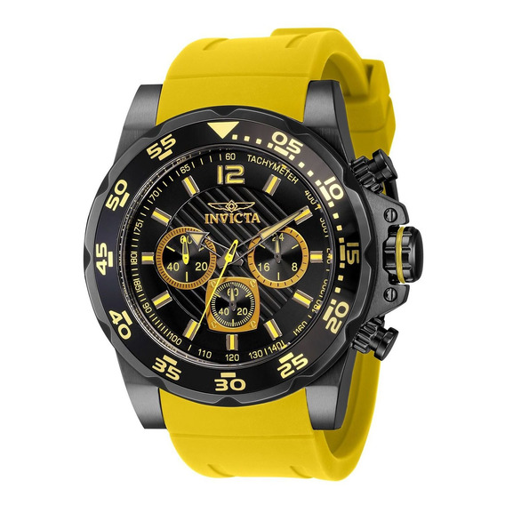 Reloj Para Hombres Invicta Pro Diver 40027 Amarillo