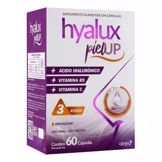 Hyalux Hidratação Profunda Anti-rugas P/ Pele Radiante 60cp