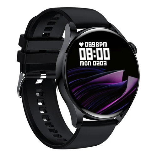 Reloj Smartwatch Inteligente Gt5 Caja Negra 1.7 Pulgadas Color de la caja Negro Color de la malla Negro Color del bisel Negro