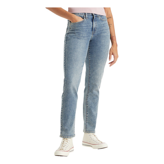 Jeans Mujer 724 High Rise Straight Azul Levis 18883-0282
