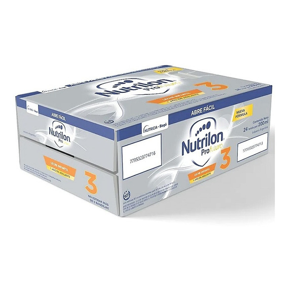 Nutrilon Leche Liquida Etapa 3 En Cajita Vencimiento Largo 