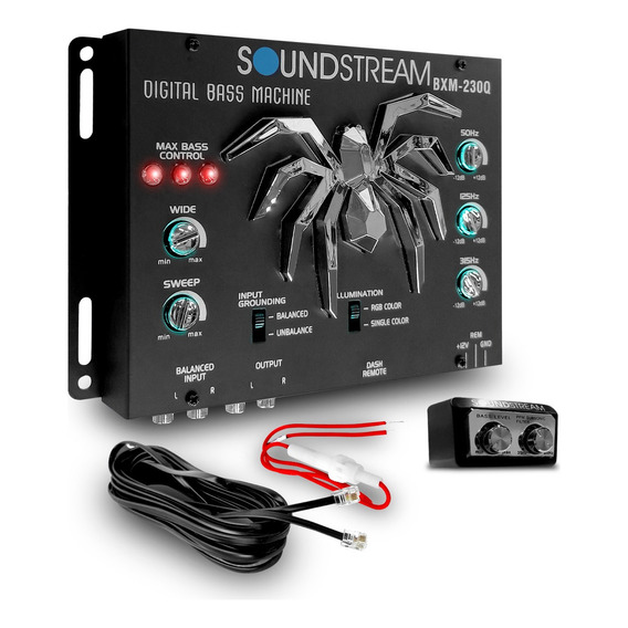 Soundstream Bmx-230q Epicentro Restaurador De Bajos 3 Bandas