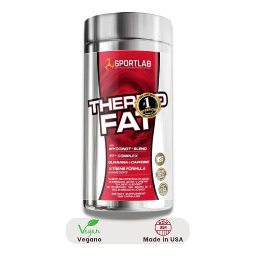 Thermo Fat Potente Quemador De Grasa (120 Caps) Sportlab