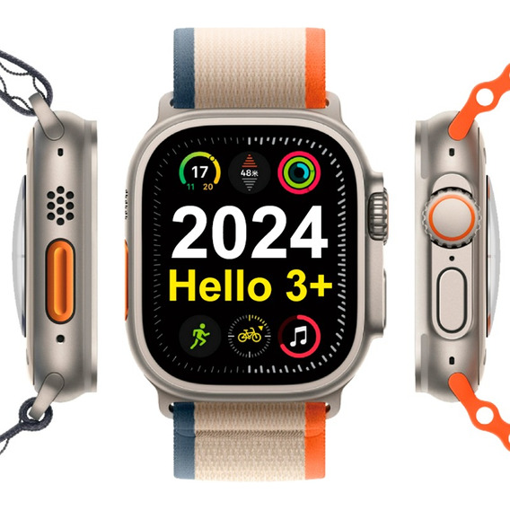 Smartwatch  Hello Watch 3 Ultra Amoled 4gb H11 Upgrade 2023