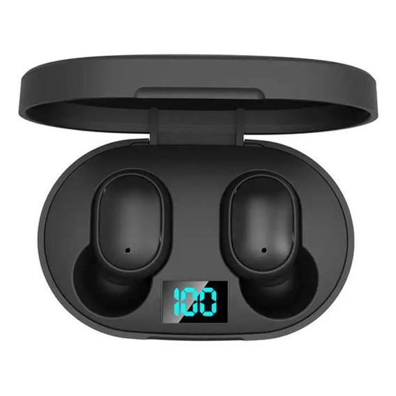 Audífonos In-ear Inalámbricos Bluetooth E6s Negro