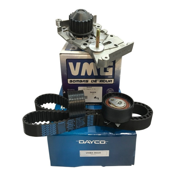 Kit Distribucion Dayco + Bomba Agua Vmg Sandero 1.6 16v K4m