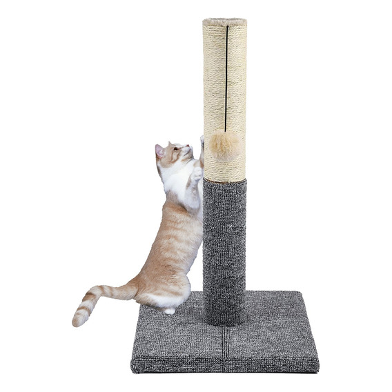 Poste Rascador Para Gatos Juguete Torre Árbol De Sisal 53cm