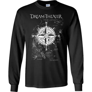 Dream Theater Playeras Manga Larga Para Hombre Y Mujer D6