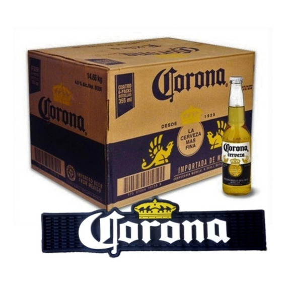 Cerveza Corona Porron Caja X 24u. + Esterilla Sin Cargo!