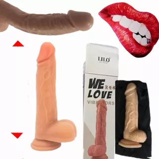 Vibrador Pene Real Para Mujeres Femenino Íntimo Juguetes +18